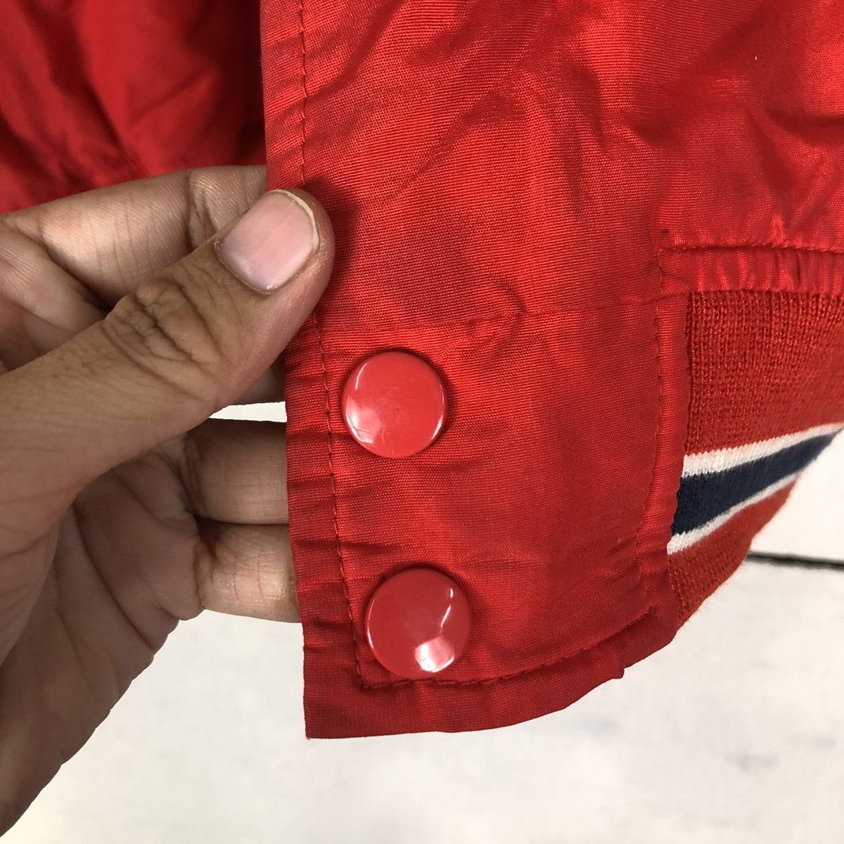 Japanese Brand 📌VINTAGE BOMBER JACKET EAST BOY EMBROIDERY BIG LOGO Size US M / EU 48-50 / 2 - 17 Thumbnail