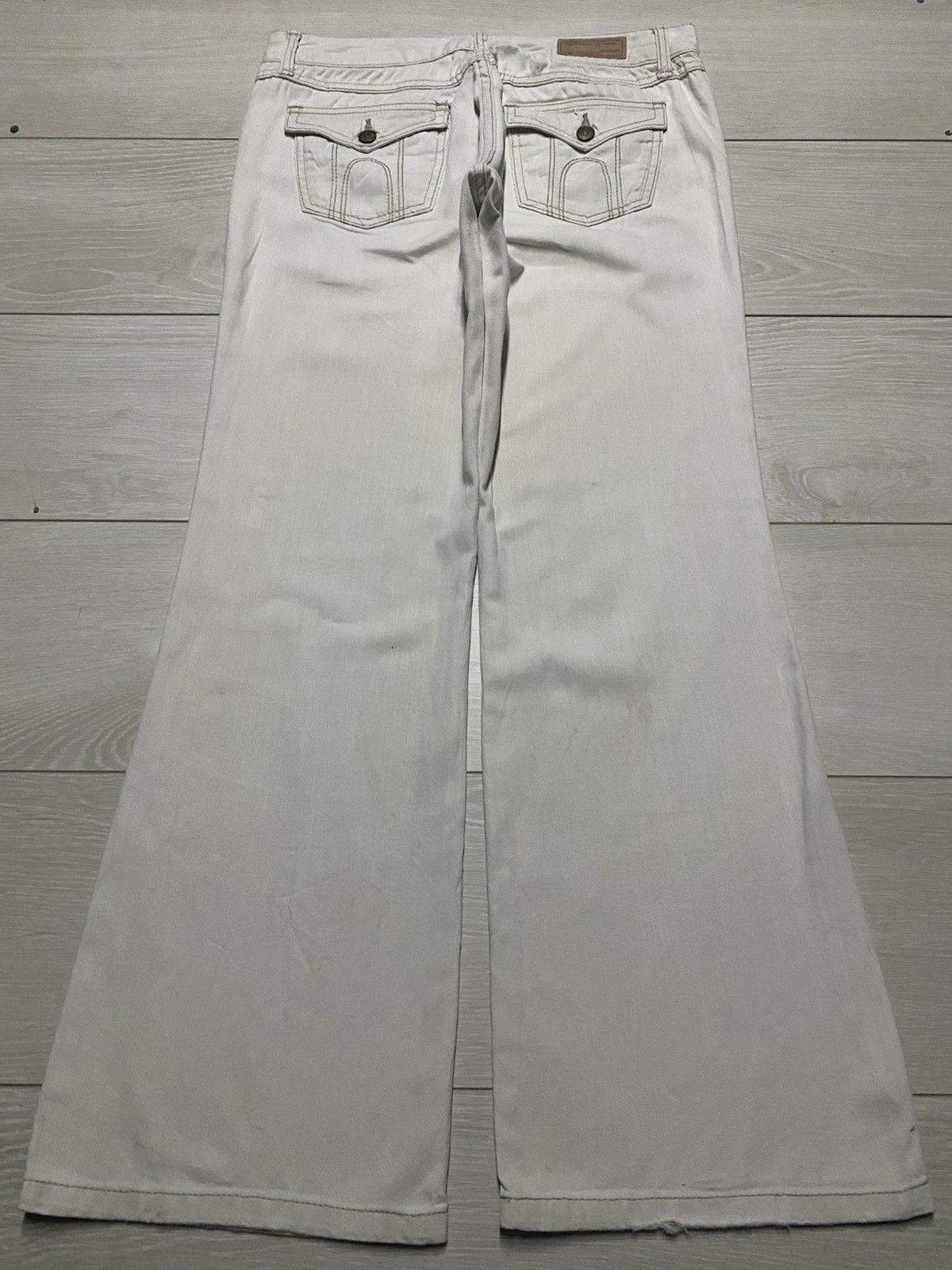 Japanese Brand Vintage Japanese Brand Hushush Flare Soft Pants Size US 31 - 2 Thumbnail
