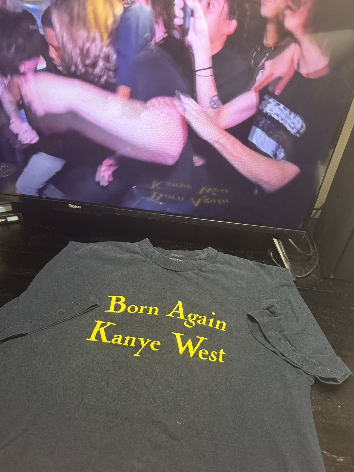 Market Born Again Kanye West T-Shirt Size US M / EU 48-50 / 2 - 1 Thumbnail
