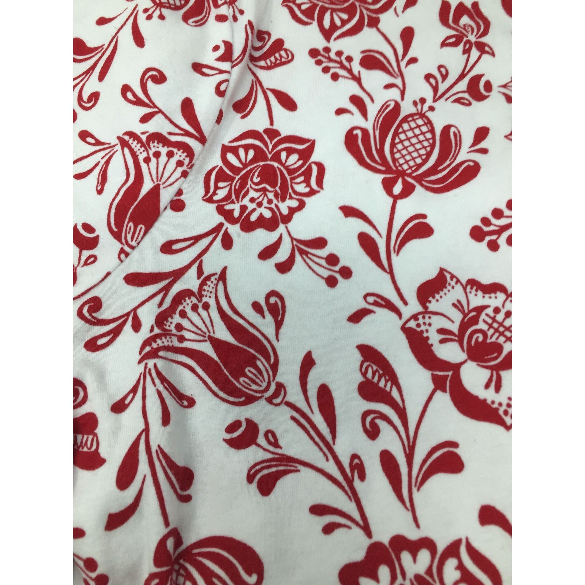 Croft & Barrow Croft & Barrow The Classic Tee Womens Size 3X (Red and white Size 3XL / US 20-22 - 3 Thumbnail