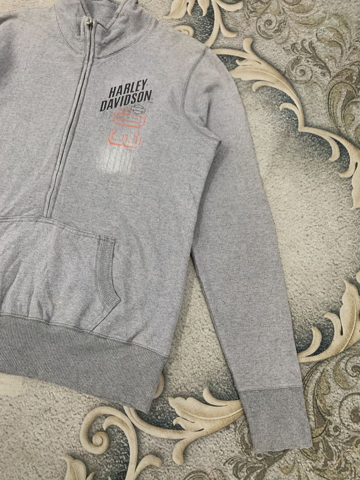 Harley Davidson Harley Davidson Half Zip Style Sweater Size US L / EU 52-54 / 3 - 5 Thumbnail