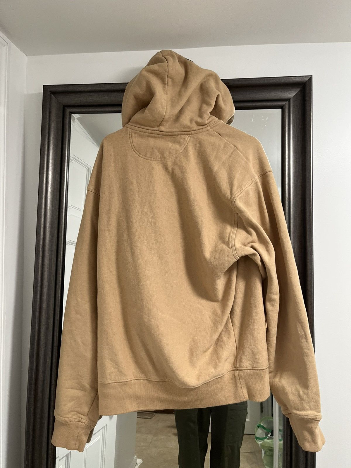Stussy Stussy Hood Embroidered Hoodie 'Beige' size Xl mens rare Size US XL / EU 56 / 4 - 6 Thumbnail