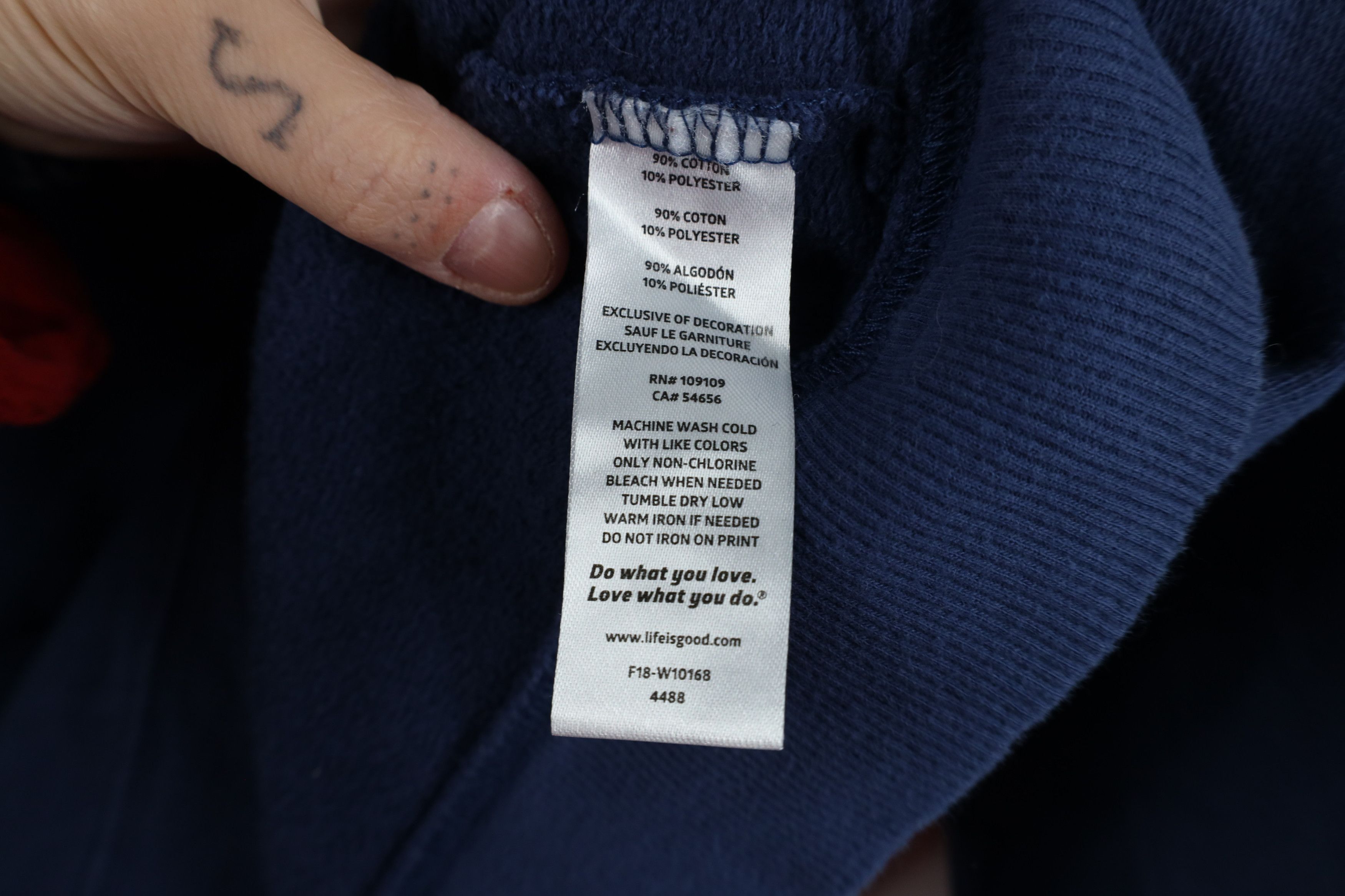 Life is Good × Vintage Life Is Good Fit Sledding Dog Crewneck Sweatshirt Blue Size L / US 10 / IT 46 - 9 Thumbnail