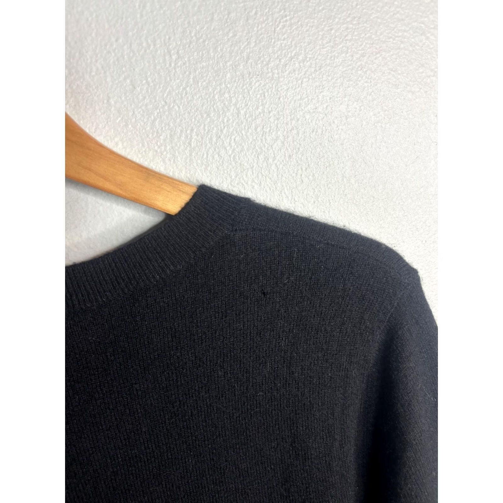 Neiman Marcus Neiman Marcus Sweater Mens XL Black Cashmere Crewneck Pullover Knit Soft Classic Size US XL / EU 56 / 4 - 5 Thumbnail