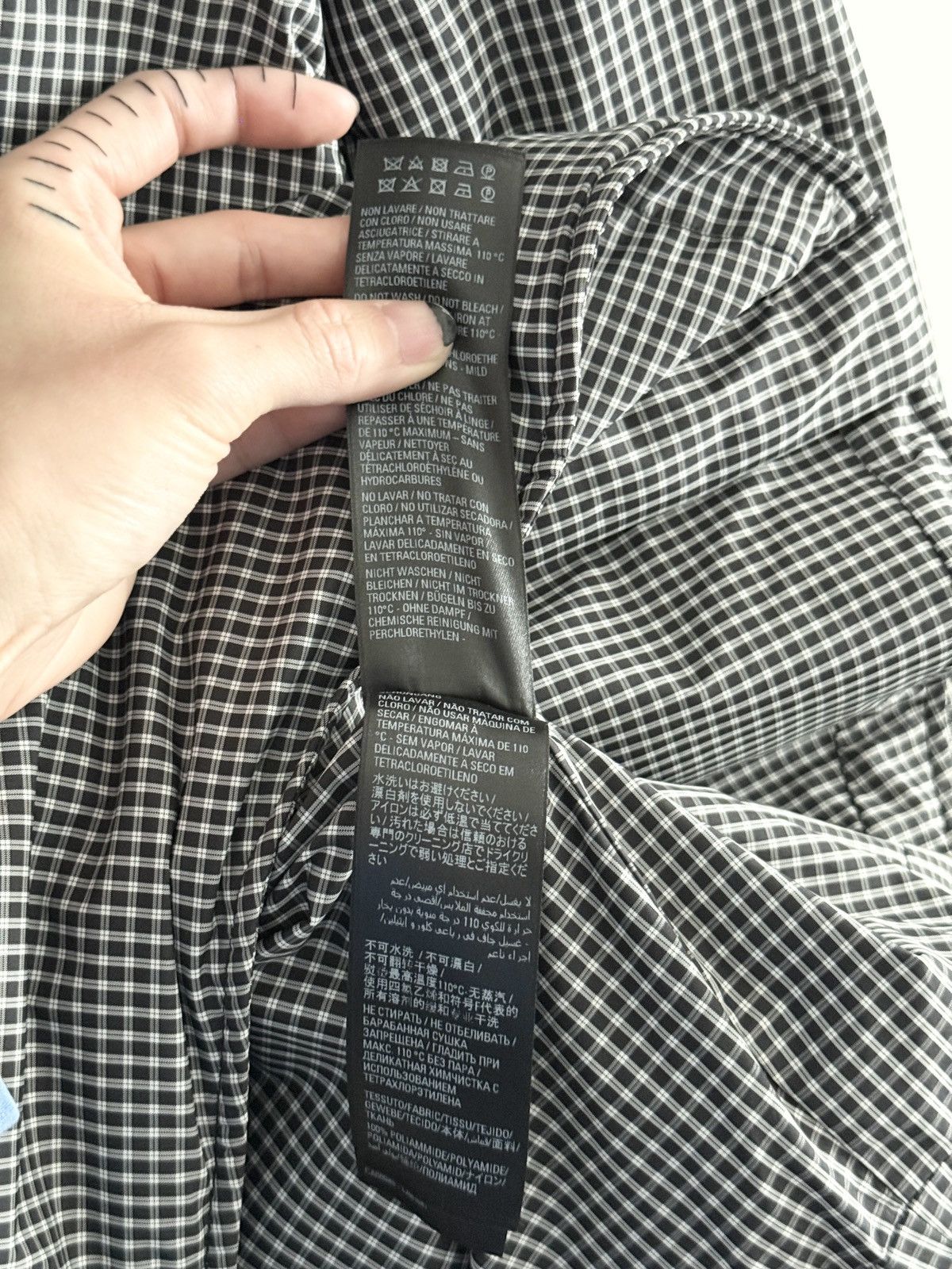 Balenciaga ARCHIVAL! Balenciaga Oversized Plaid Flannel Shirt Jacket Size US M / EU 48-50 / 2 - 9 Thumbnail