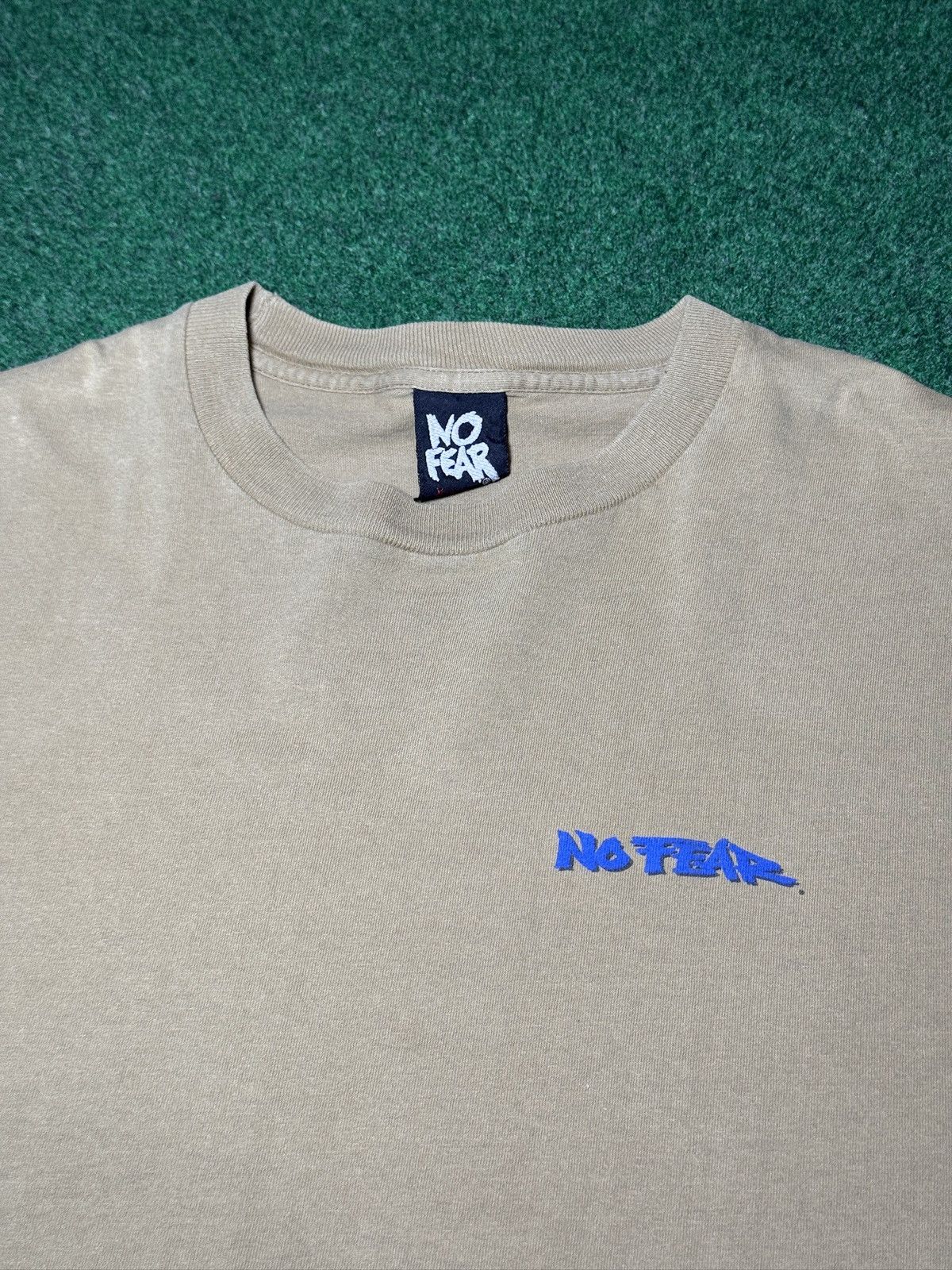 No Fear No Fear You Have To Hate To Lose To Win Vintage 90s T Shirt Size US XL / EU 56 / 4 - 4 Thumbnail