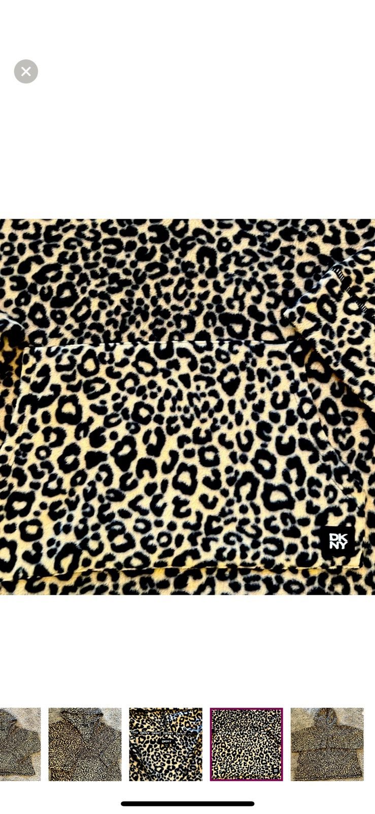 DKNY DKNY CHEETAH HOODIE Size XL / US 12-14 / IT 48-50 - 5 Thumbnail