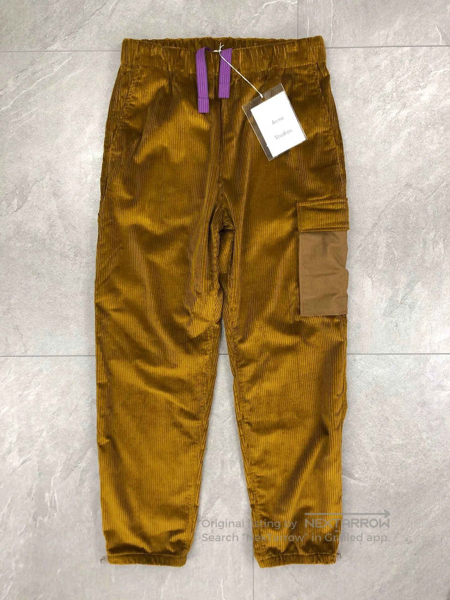 Acne Studios brown corduroy casual pants by Acne Studios. Size US 34 / EU 50 - 1 Thumbnail