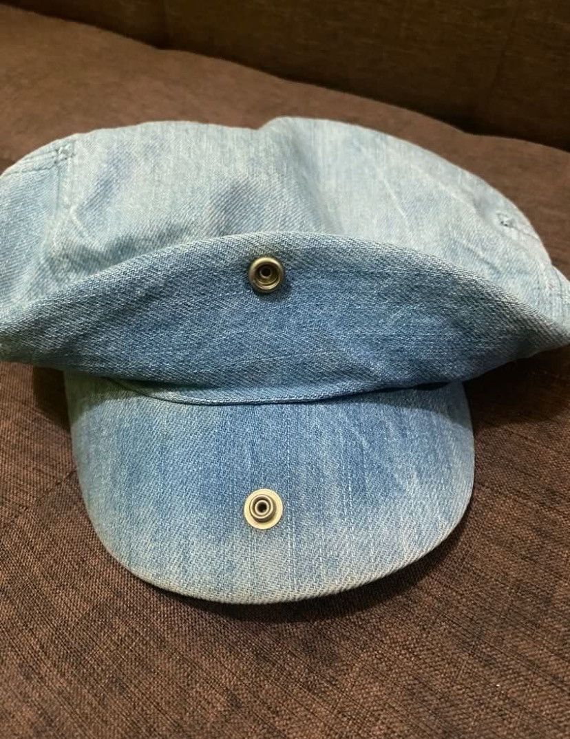 Evisu VINTAGE EVISU FLAT CAP MADE IN JAPAN Size ONE SIZE - 6 Thumbnail