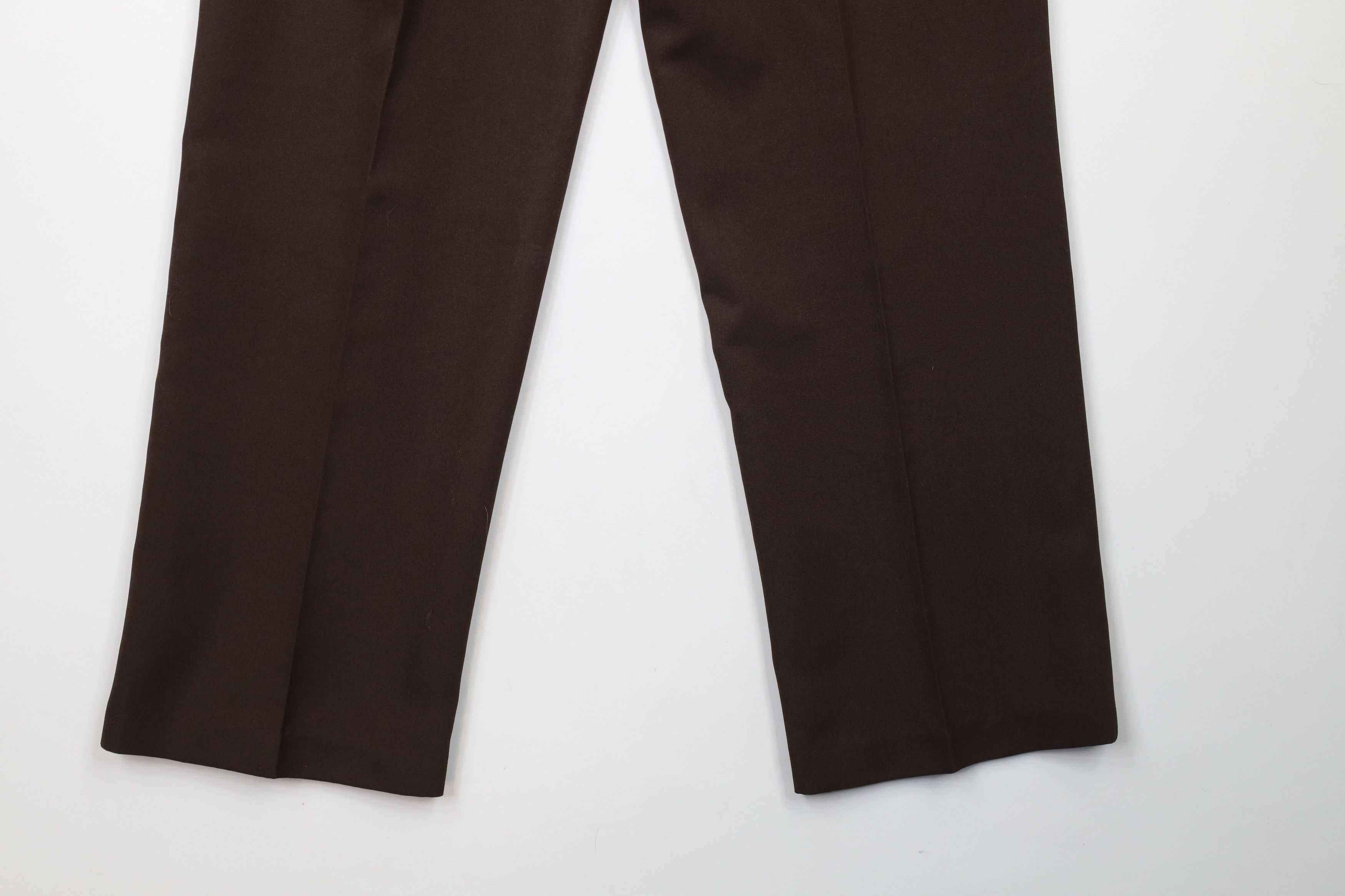 Vintage Vintage 70s Streetwear Wide Leg Chino Pants Brown USA Size US 32 / EU 48 - 13 Thumbnail
