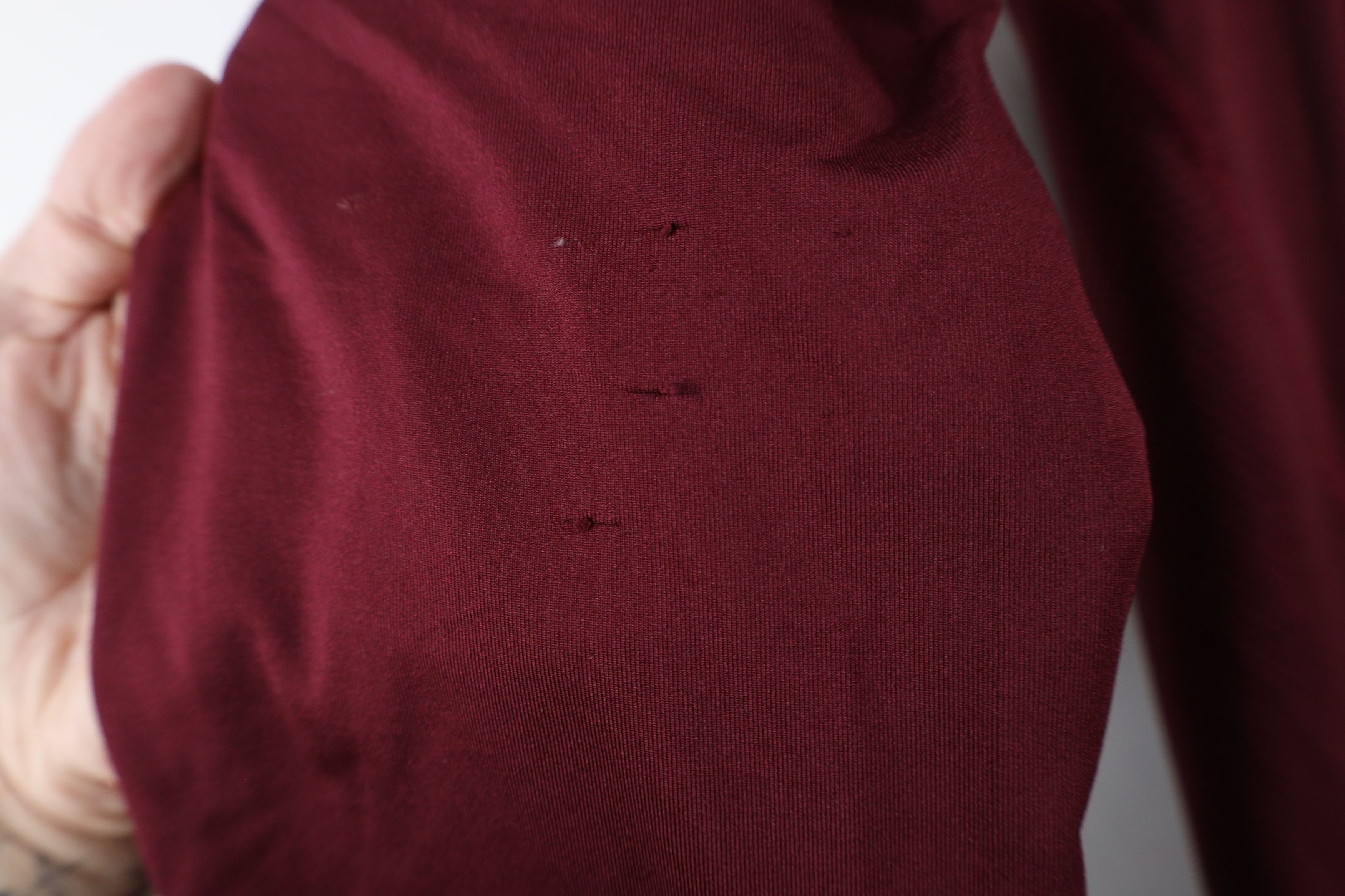 Nike × Vintage Vintage Nike Pro Training Gym Long Sleeve T-Shirt Red Size US XXL / EU 58 / 5 - 8 Thumbnail