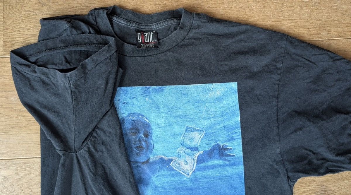 Nirvana Nirvana Nervermind band tshirt Size US XL / EU 56 / 4 - 6 Thumbnail