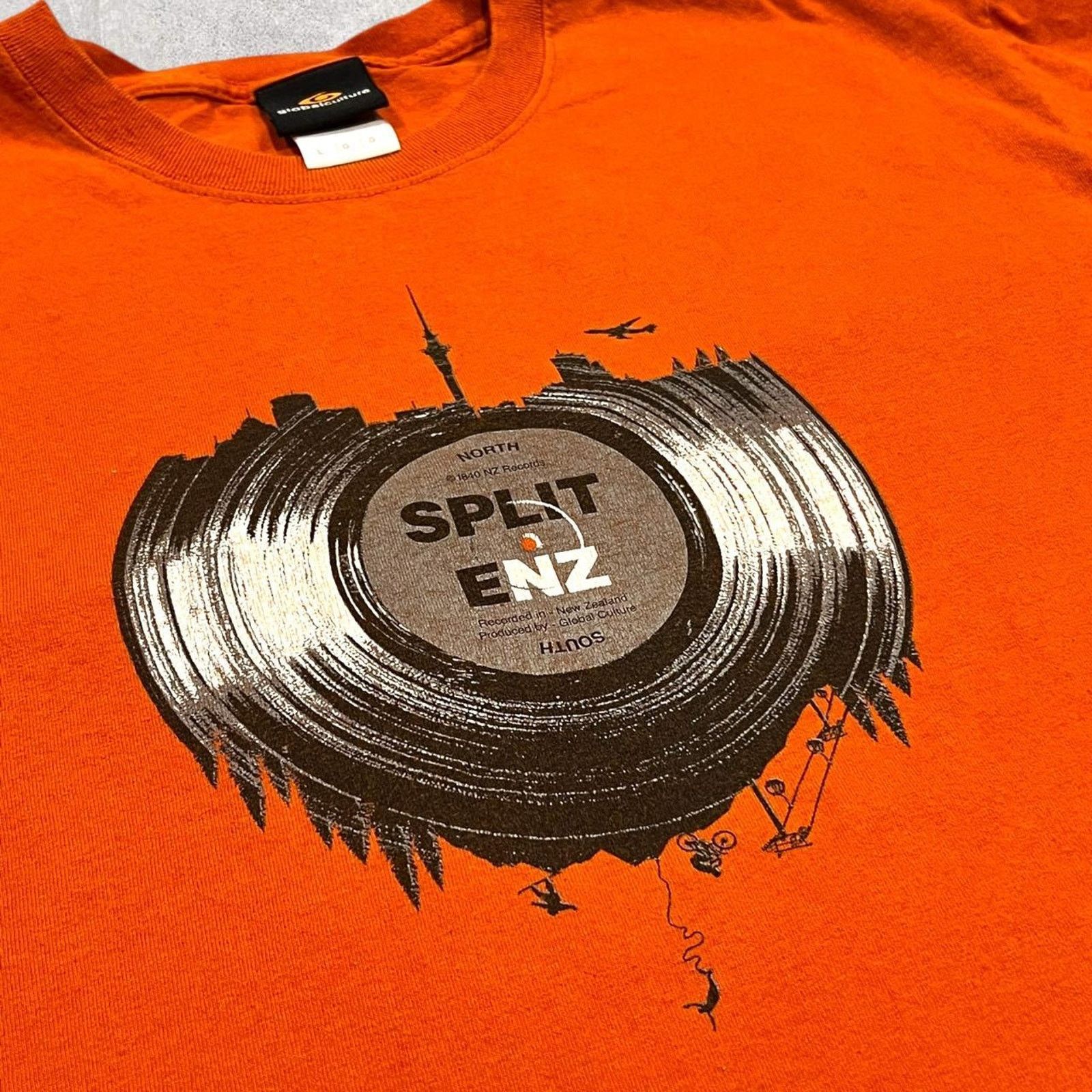 Other Split Enz Vintage Rare Graphic Band T-Shirt Size US L / EU 52-54 / 3 - 2 Thumbnail