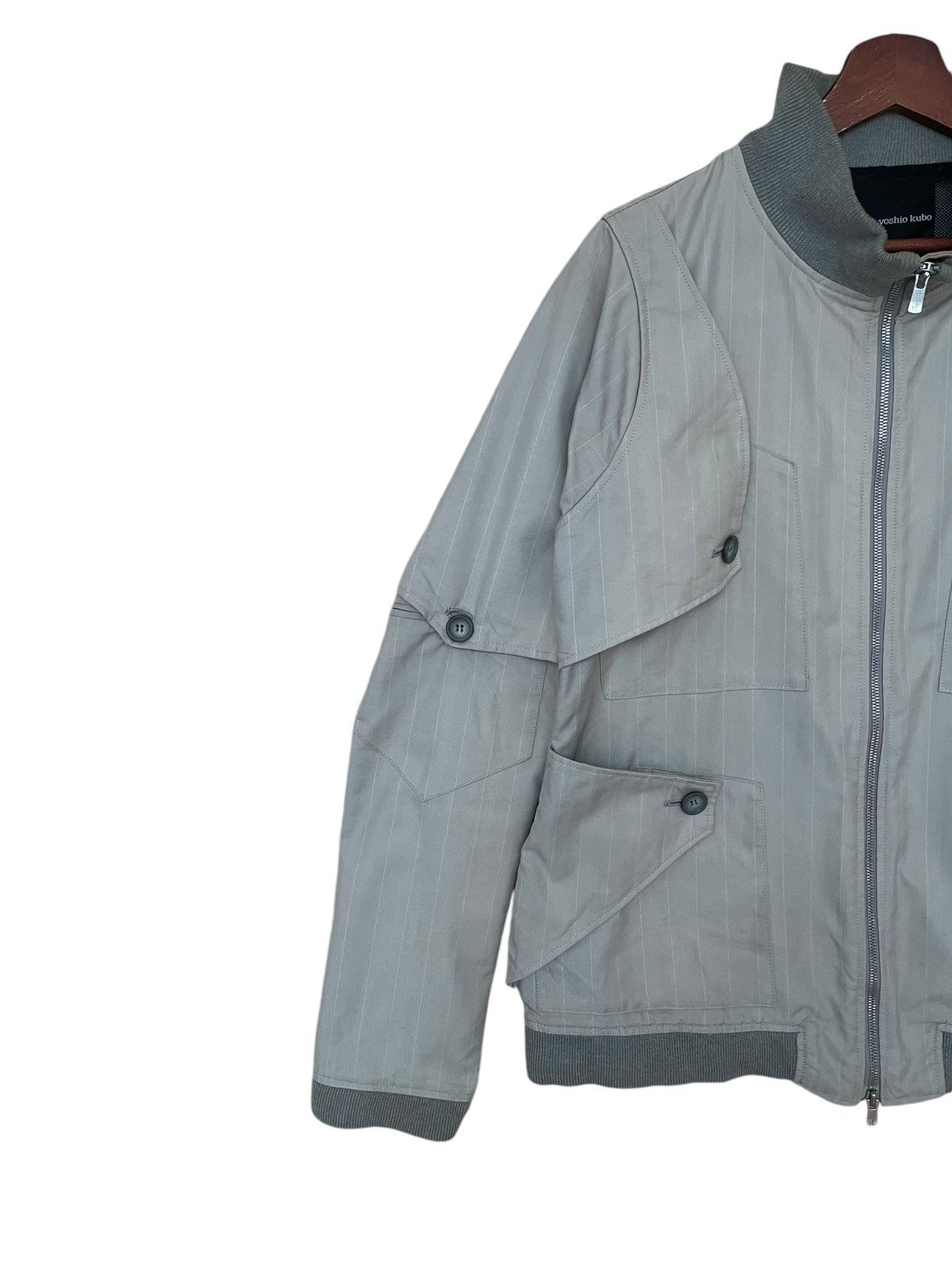 If Six Was Nine × Japanese Brand × Yoshio Kubo Vintage Japanese Brand Yoshio Kubo Bomber Jacket 2000s Size US S / EU 44-46 / 1 - 5 Thumbnail