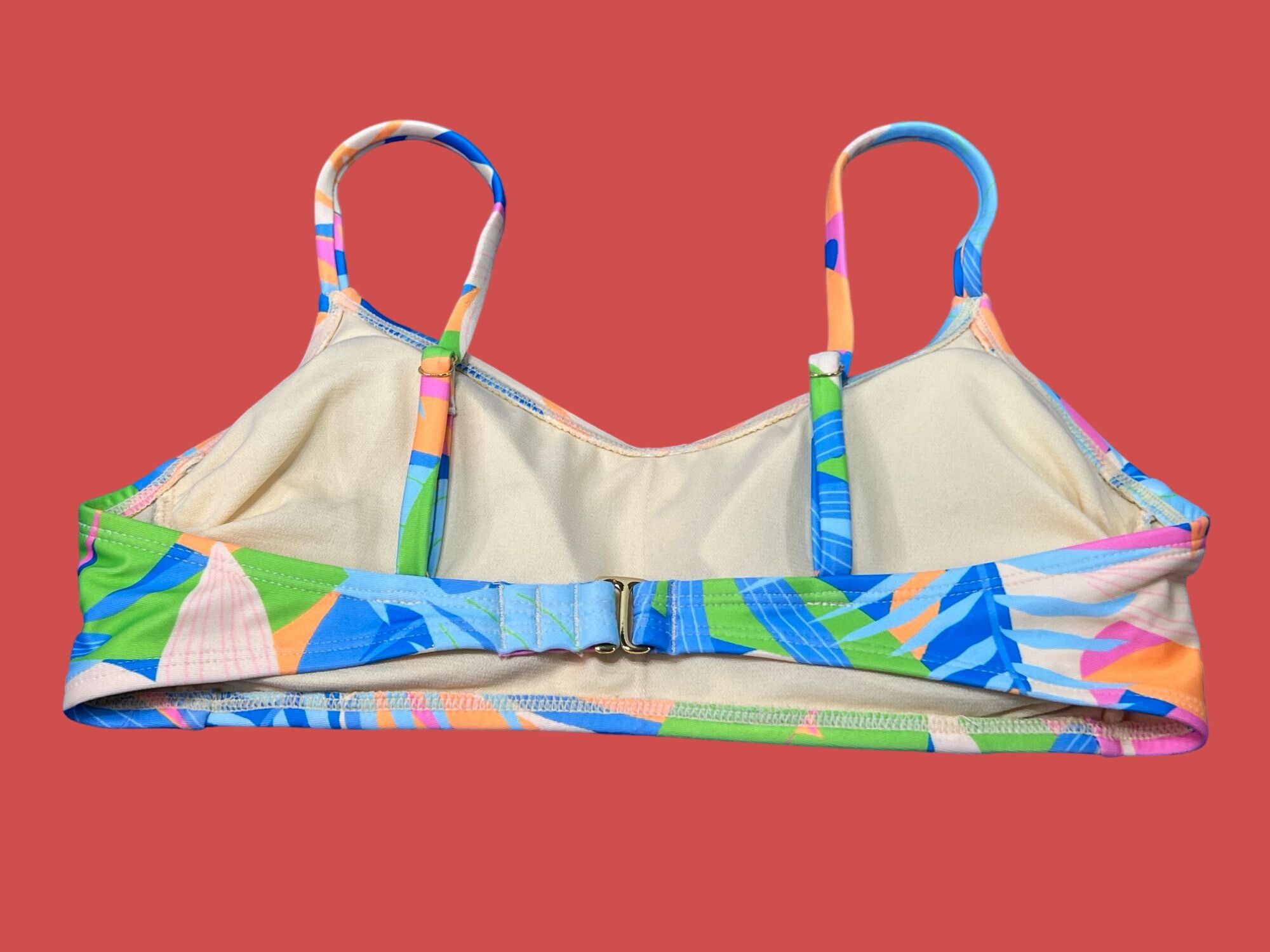 Other Wild Fable - Women's Scoop Neck Bralette Top - Multi Tropica Size ONE SIZE - 4 Thumbnail