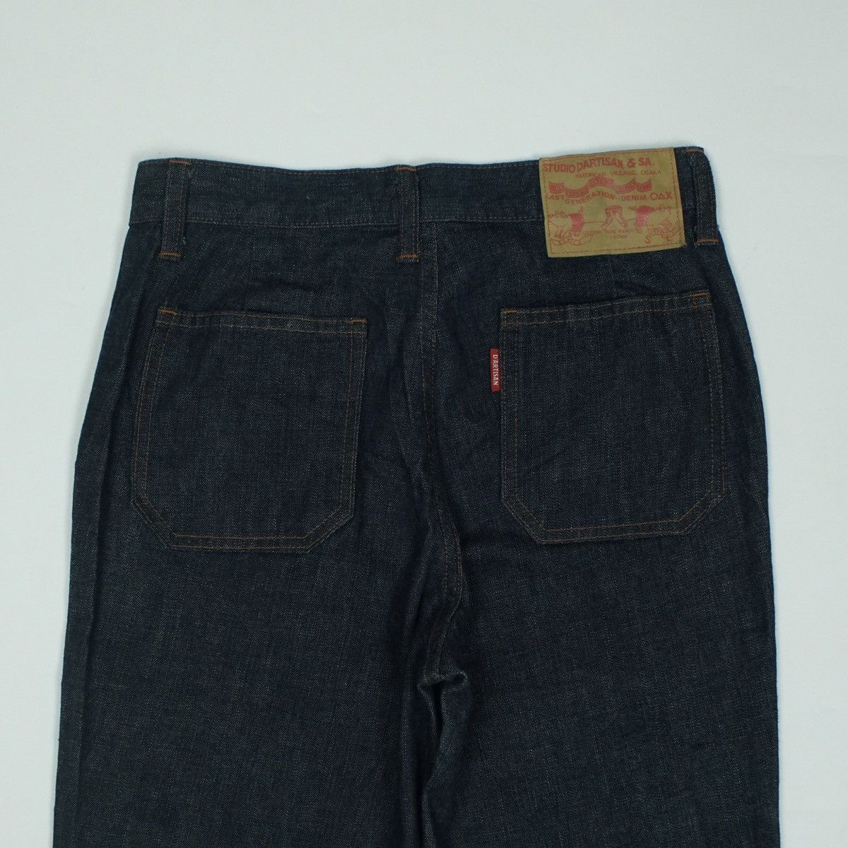 Studio D'Artisan *NoTariff Studio D'Artisan Flare Denim Pants Size 28" / US 6 / IT 42 - 4 Thumbnail