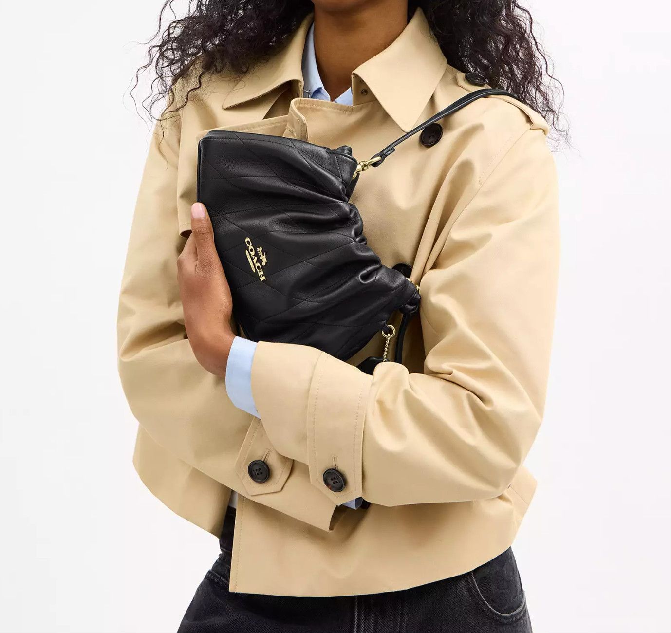 Coach Faye Shoulder Bag With Quilting CCZ54 Size ONE SIZE - 2 Thumbnail