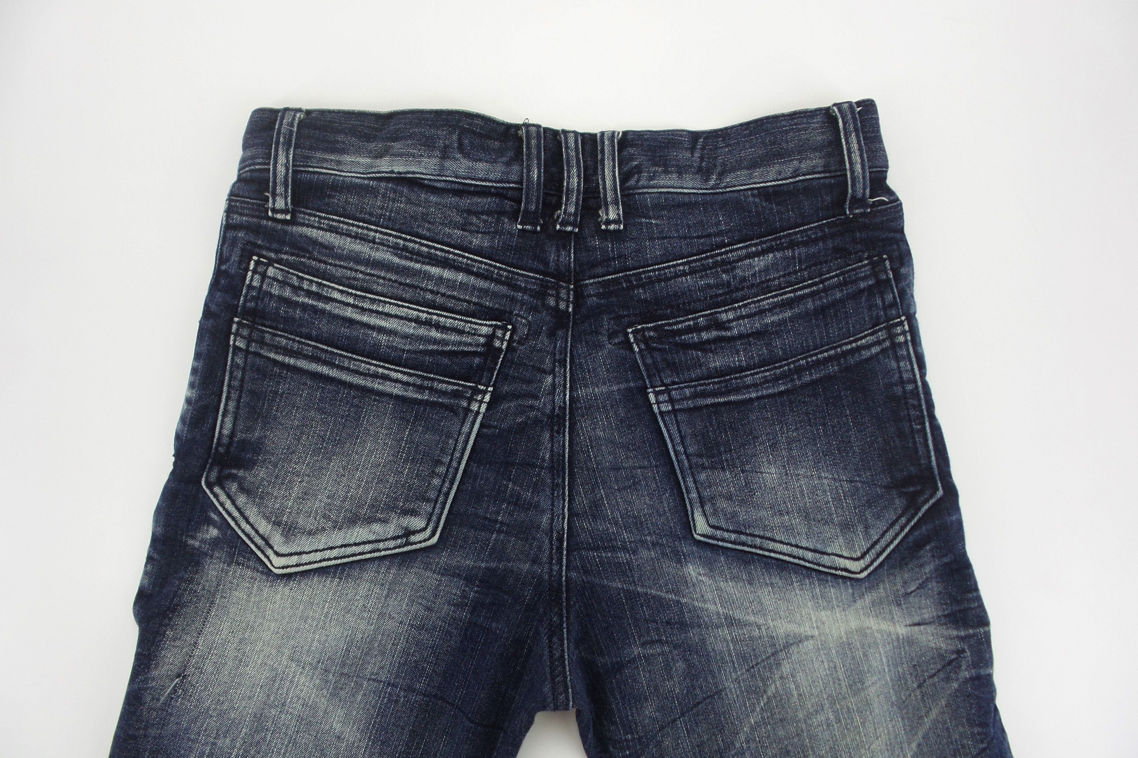 Japanese Brand × semanticdesign Semantic Design Slim Fit Curvy Jeans W29xL44.5 Size US 29 - 8 Thumbnail