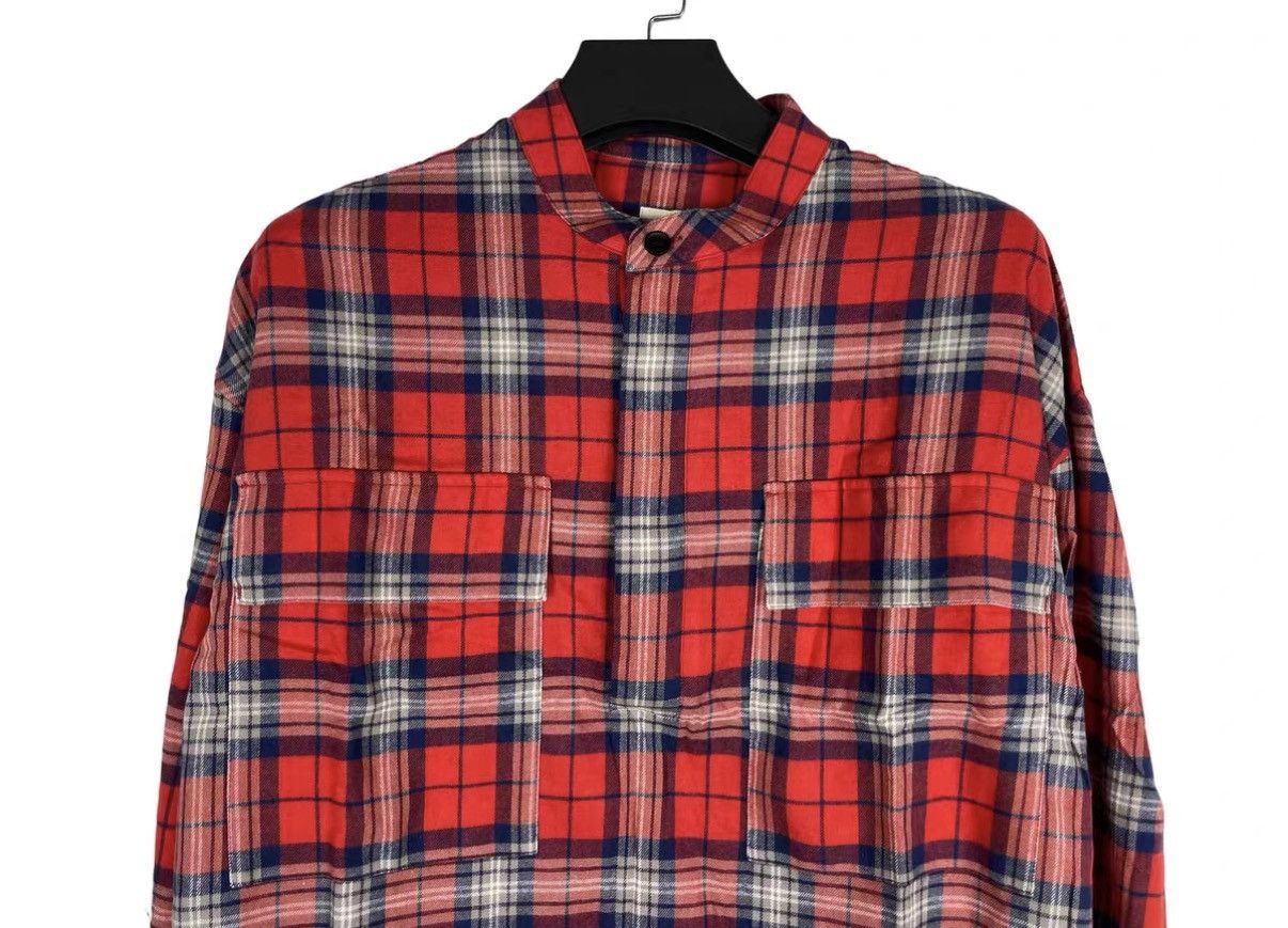 Fear of God Fear Of God 5th Plaid Long Sleeve Henley Shirt J31 Size US M / EU 48-50 / 2 - 3 Thumbnail