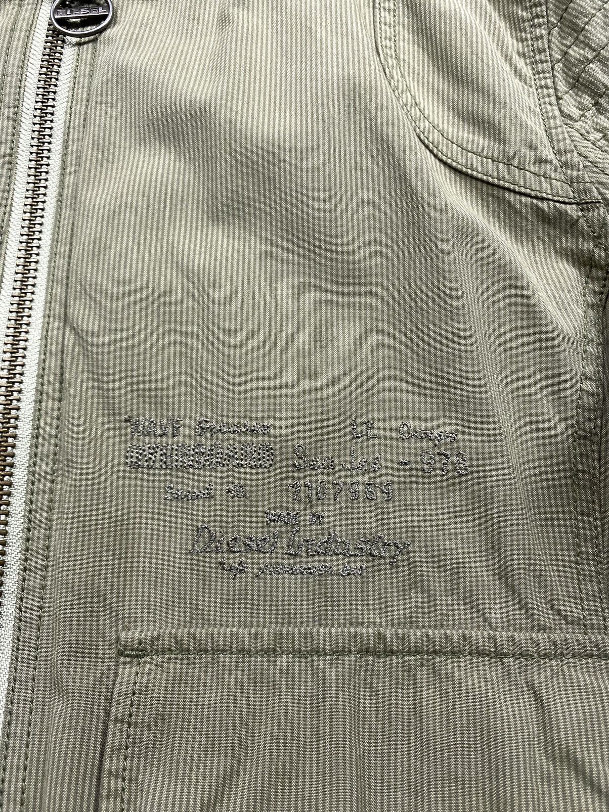 Y2K Vintage Diesel Under Sea Jacket Bomber Archive Hype