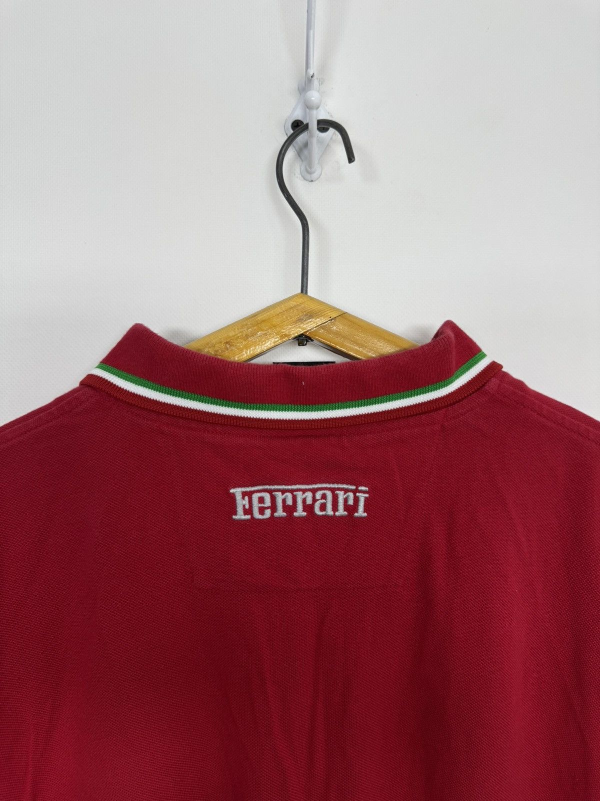 Ferrari Vintage Ferrari 90s Racing Polo Tee Motorsport F1 Rare Hype Size US XL / EU 56 / 4 - 7 Thumbnail