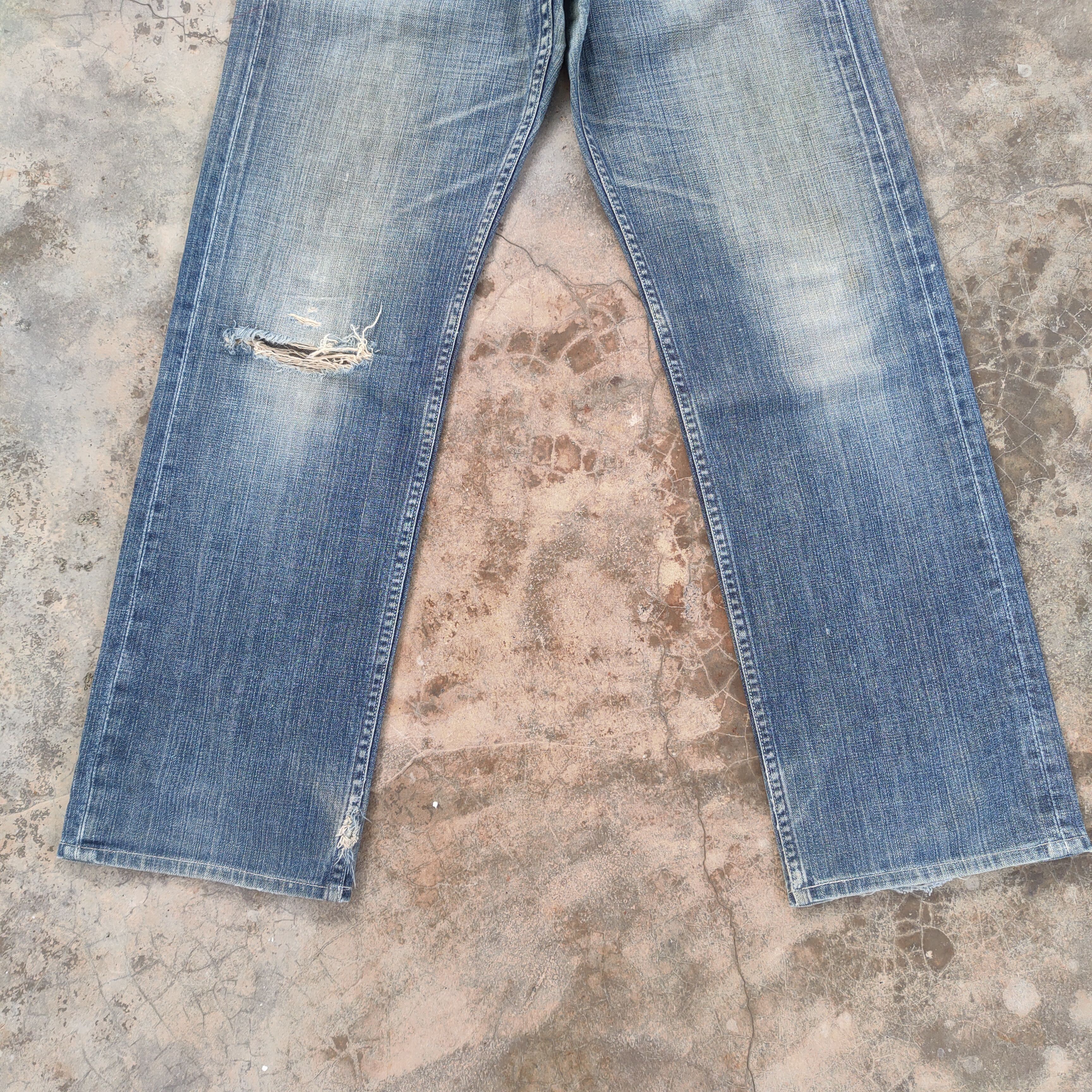 Levi's Vintage Clothing VINTAGE LEVI'S 503 JEANS DISTRESSED DENIM PANTS Size US 30 / EU 46 - 3 Thumbnail