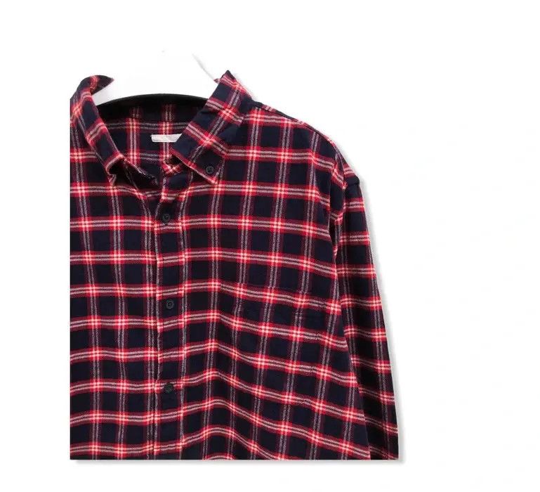 Flannel Japanese Brand GU Plaid Tartan Flannel Shirt 👕 Size US XL / EU 56 / 4 - 2 Thumbnail