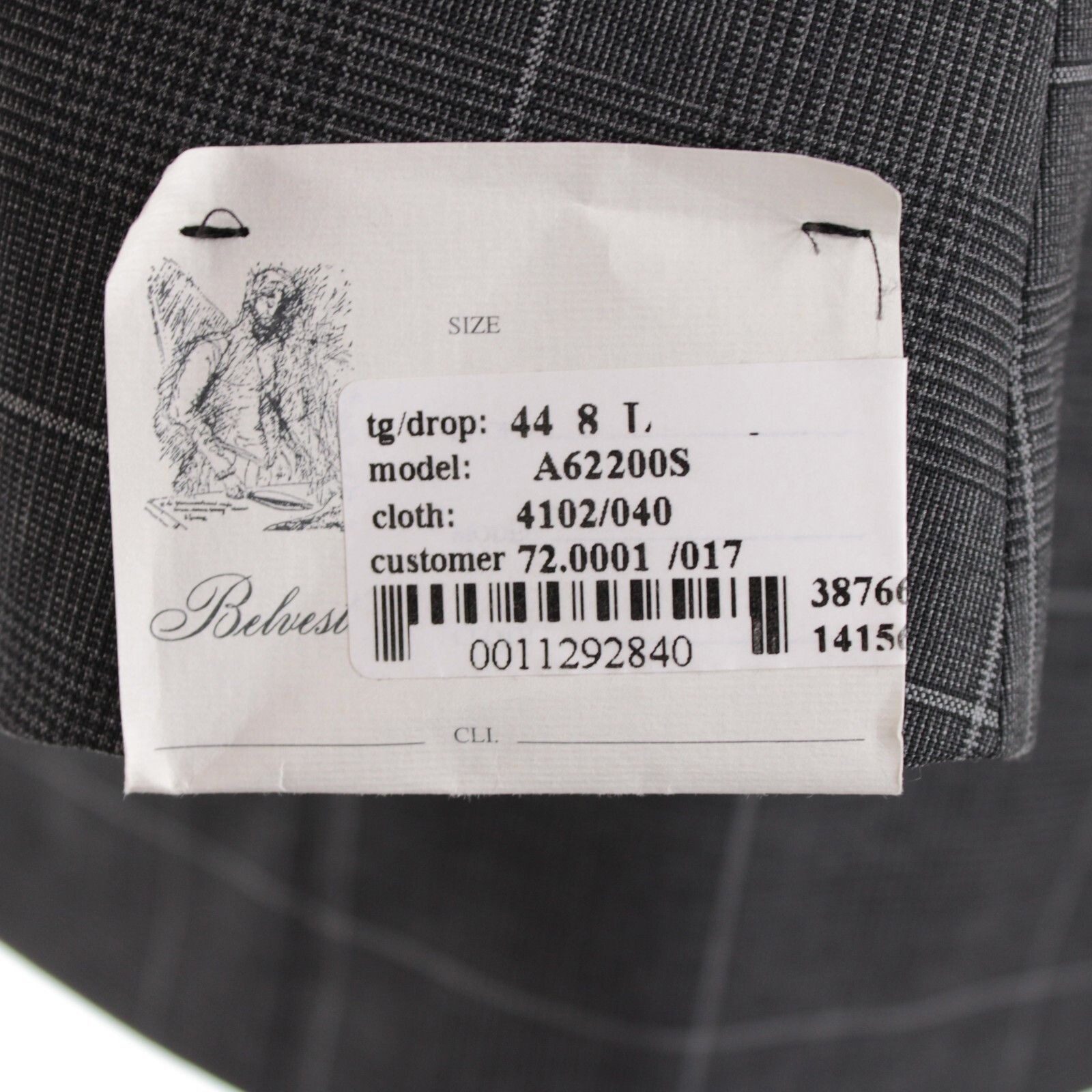 Belvest Belvest Suit Size US 44 Long in Gray Size 44R - 5 Thumbnail