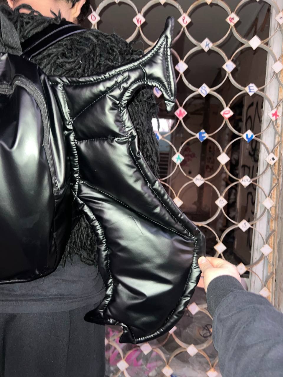 Japanese Brand Archival Bat Wing Custom Undercov Style Avantgarde Bag Opium Size ONE SIZE - 3 Thumbnail