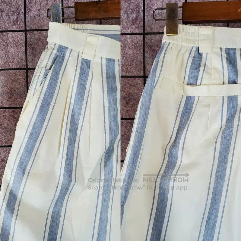 Dior Dior Summer White Cotton Casual Pants . Size 28" / US 6 / IT 42 - 3 Thumbnail