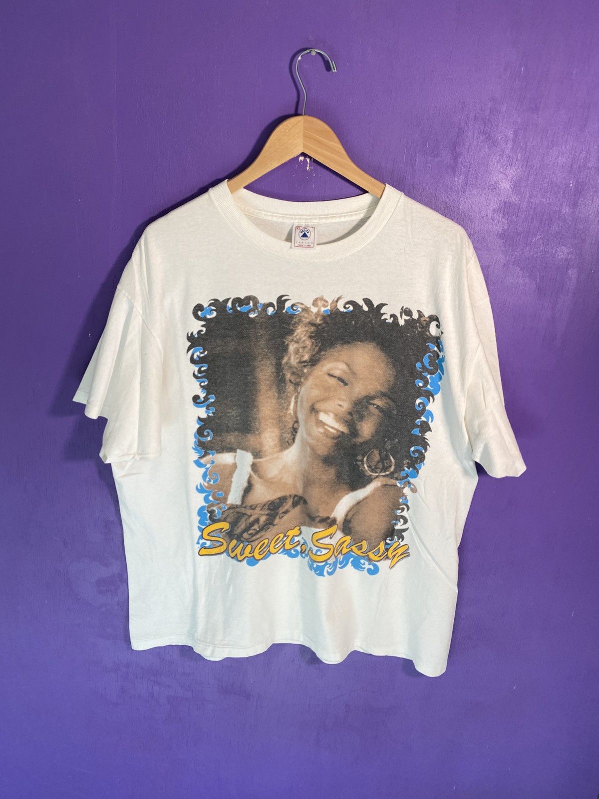 Rap Tees Vintage 90s Janet Jackson sweet sassy rap tee Size US XL / EU 56 / 4 - 1 Thumbnail