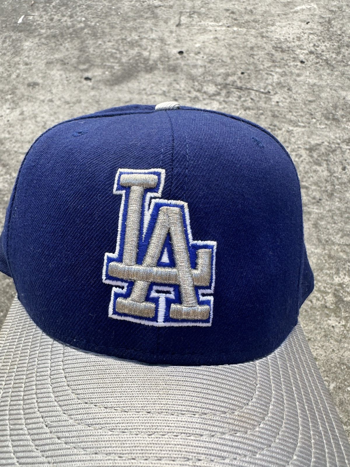 New Era Vintage New Era Cap Los Angeles Dodgers MLB Made in Usa Rare Size ONE SIZE - 2 Thumbnail