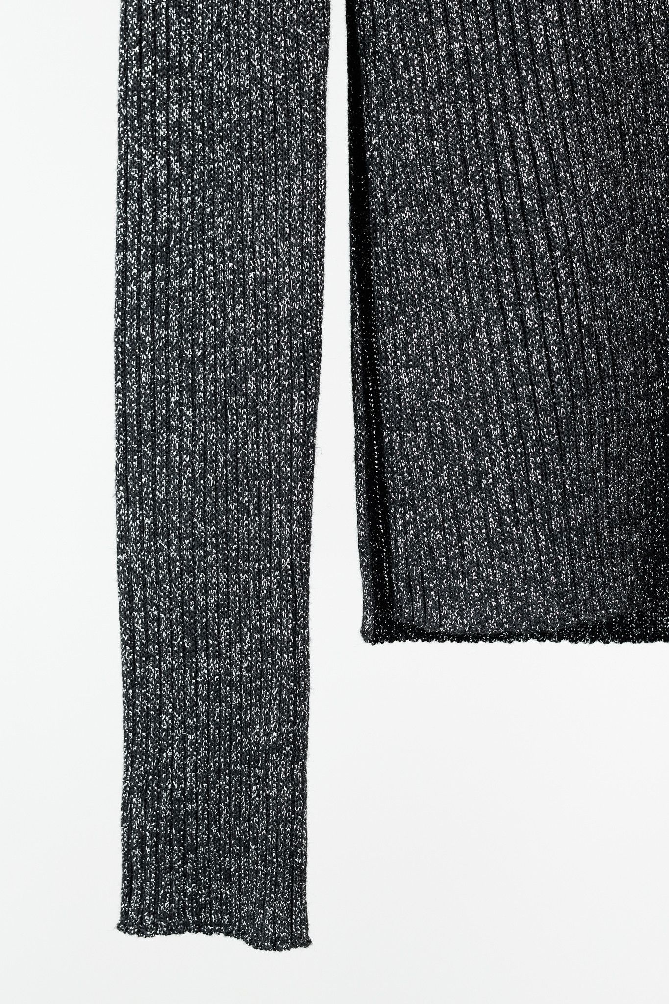 Proenza Schouler White Label Proenza Schouler White Label Lurex Ribbed-Knit Sweater Size M / US 6-8 / IT 42-44 - 6 Thumbnail