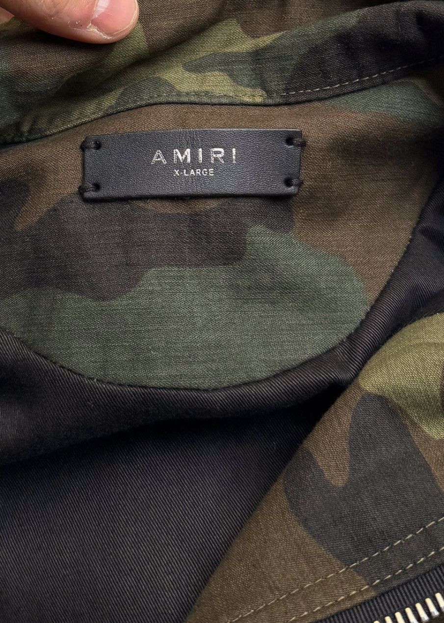 Amiri Amiri Green Camo M65 Utility Field Jacket Size US XL / EU 56 / 4 - 8 Thumbnail