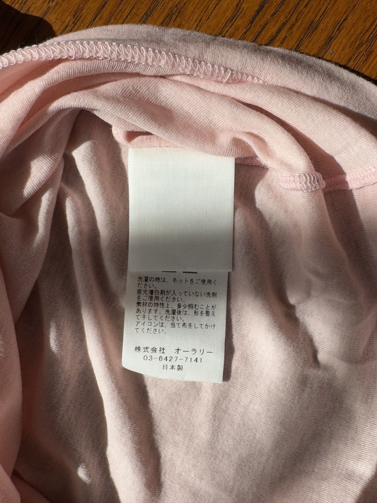 Auralee Auralee High Gauge Round Neck - Pink Size S / US 4 / IT 40 - 6 Thumbnail
