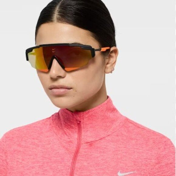 Nike NIKE MARQUEE EDGE 24 E EV24027 008 Sunglasses Black Shield Size ONE SIZE - 3 Thumbnail