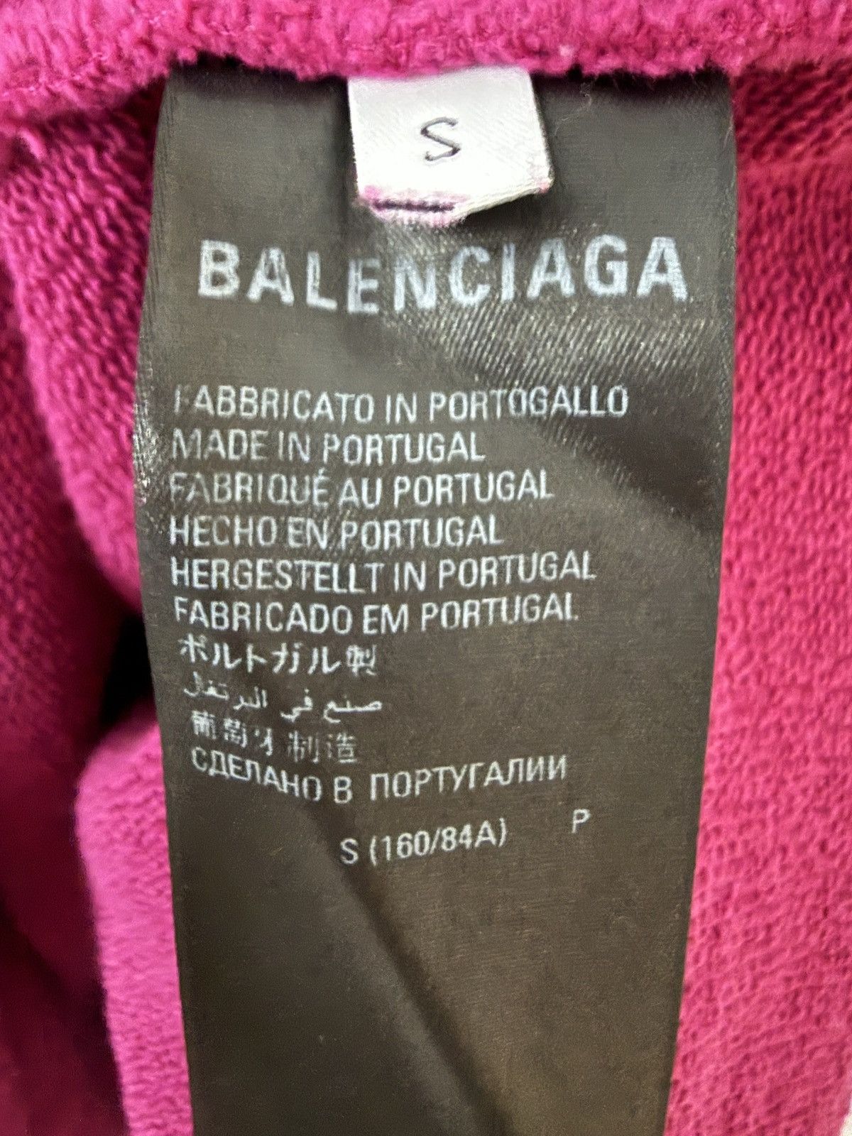 Balenciaga Balenciaga Camaign Political Hoodie Pink Size US S / EU 44-46 / 1 - 8 Thumbnail