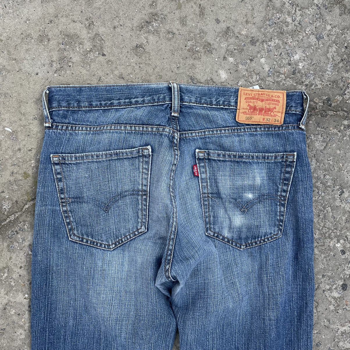 Levi's Vintage Clothing × Vintage Vintage Levi’s 559 Jeans W32xL34 Pants Trousers 90s Y2K USA Size US 32 / EU 48 - 10 Thumbnail