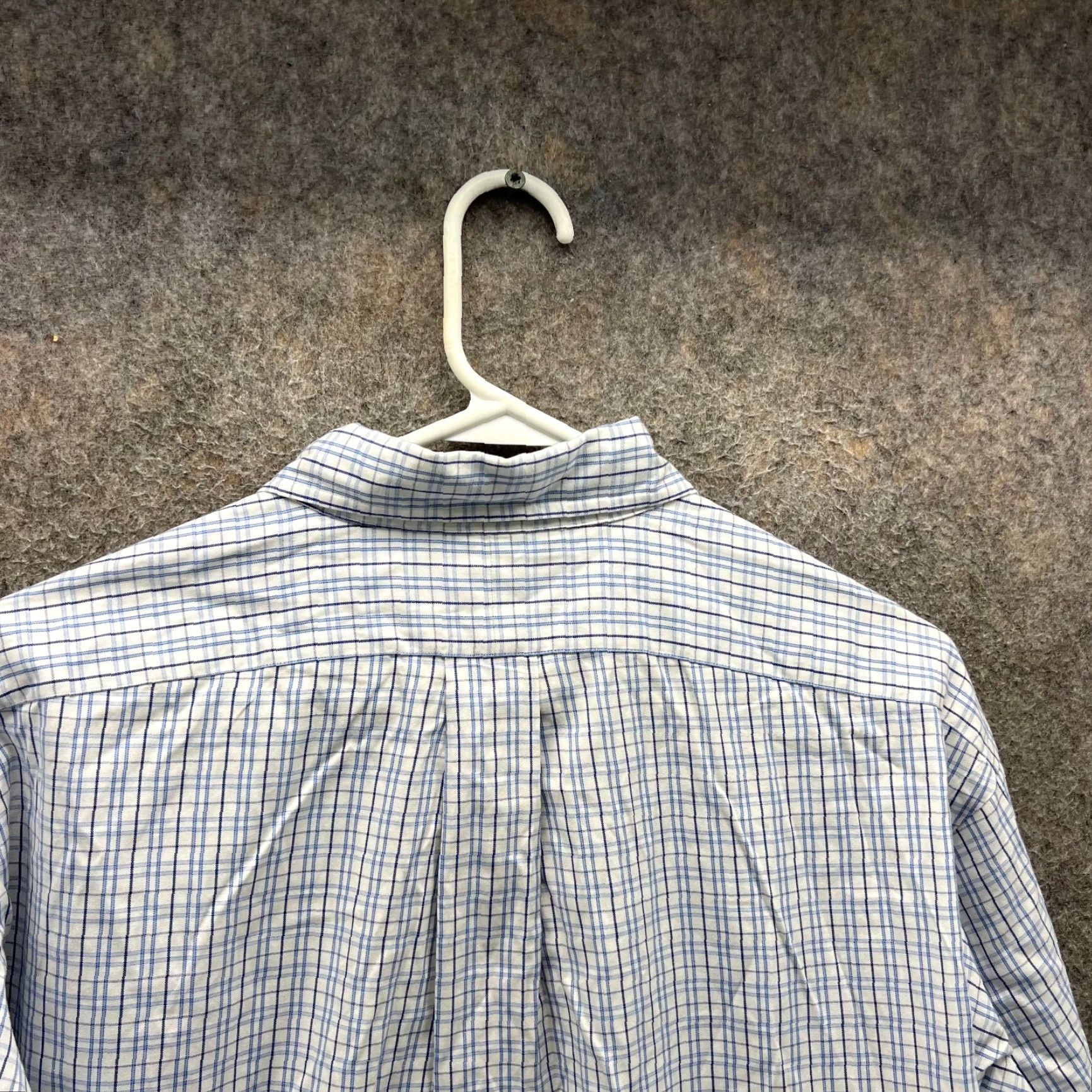 Polo Ralph Lauren Polo Ralph Lauren Shirt Mens 15.5 Blue Button-Down Oxford Yarmouth Button-Up Cap Sleeve? Size US L / EU 52-54 / 3 - 7 Thumbnail