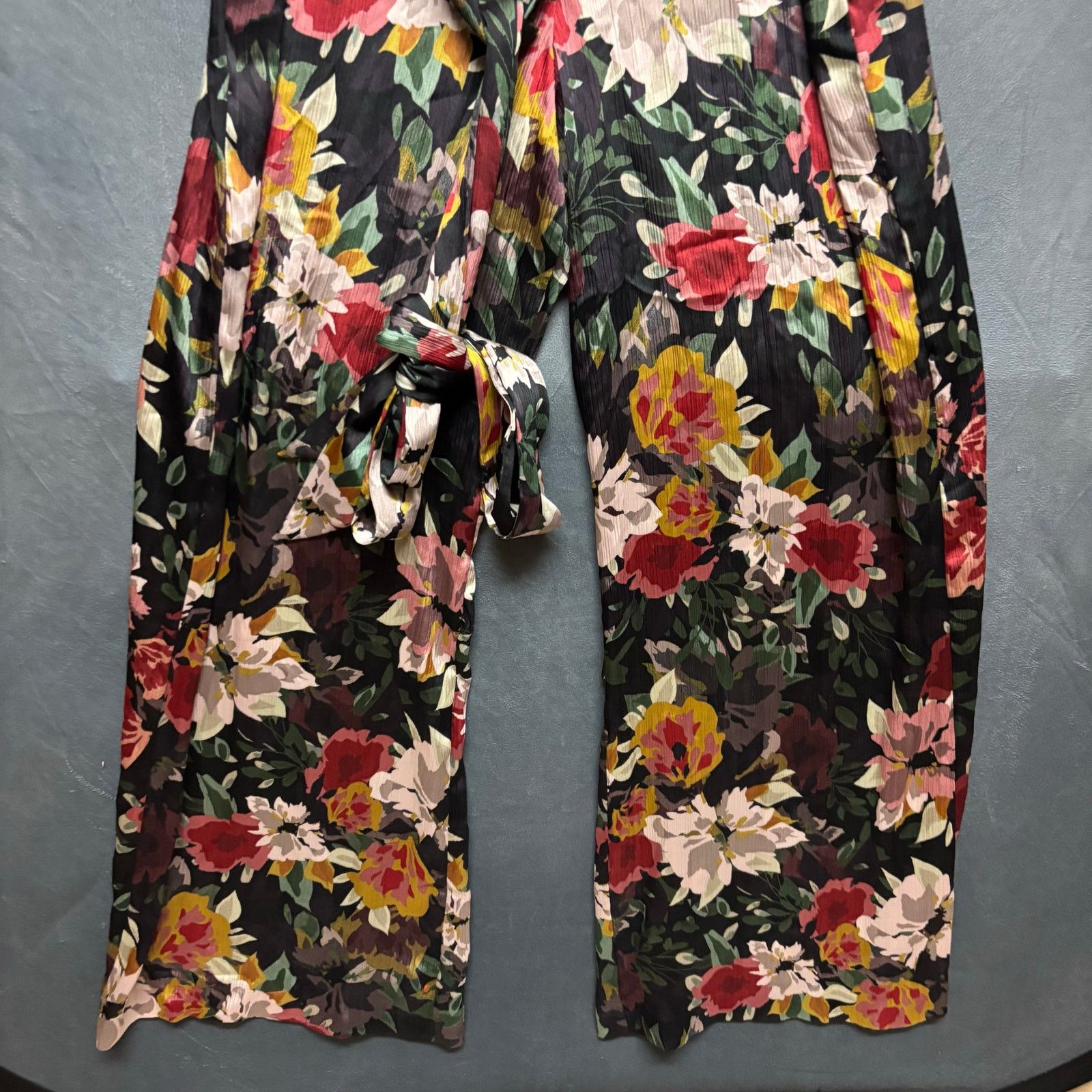Zara Zara Basic Floral Jumpsuit Boho Cottage New Ruffle Sleeve Size 28" / US 6 / IT 42 - 5 Thumbnail