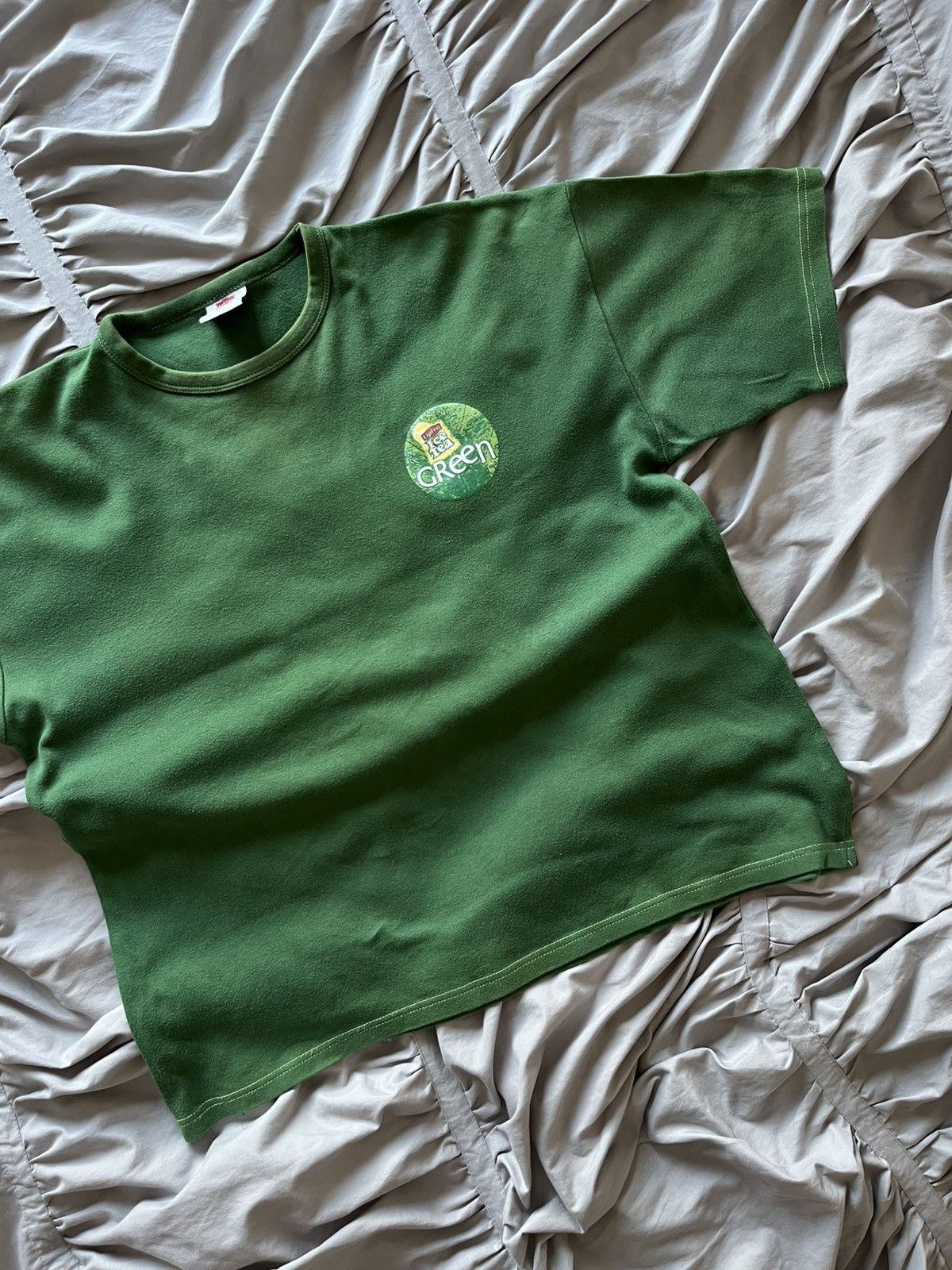 Vintage Vintage Lipton Tea T Shirt Rare Faded Streetwear Size US XL / EU 56 / 4 - 3 Thumbnail