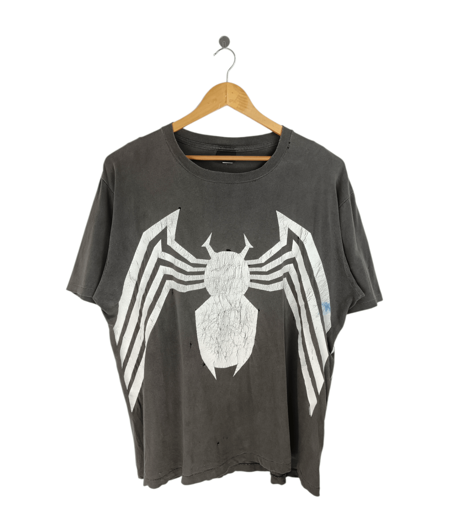 Marvel Comics THRASHED FADED VINTAGE 90'S SPIDERMAN OVERPRINT VERY RARE Size US XL / EU 56 / 4 - 1 Thumbnail