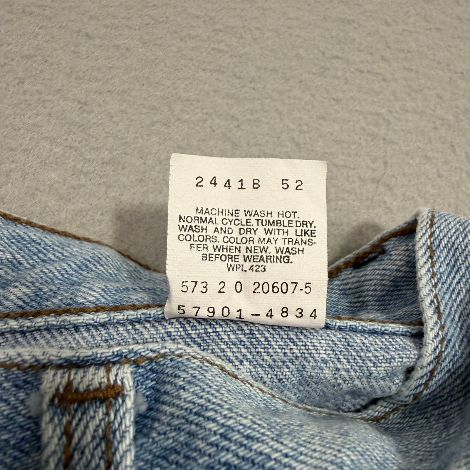 Vintage Vintage Levis 900 Jeans Women's 7 (24x30) Blue Mom High Rise Size 24" / US 00 / IT 34 - 5 Thumbnail
