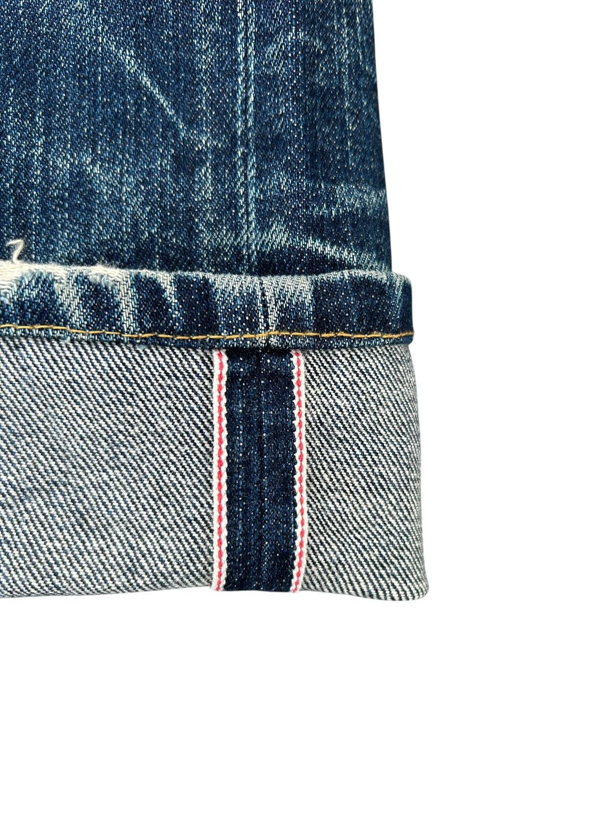 Kapital Vintage ETERNAL Selvedge Distressed Denim Jeans Size US 30 / EU 46 - 3 Thumbnail