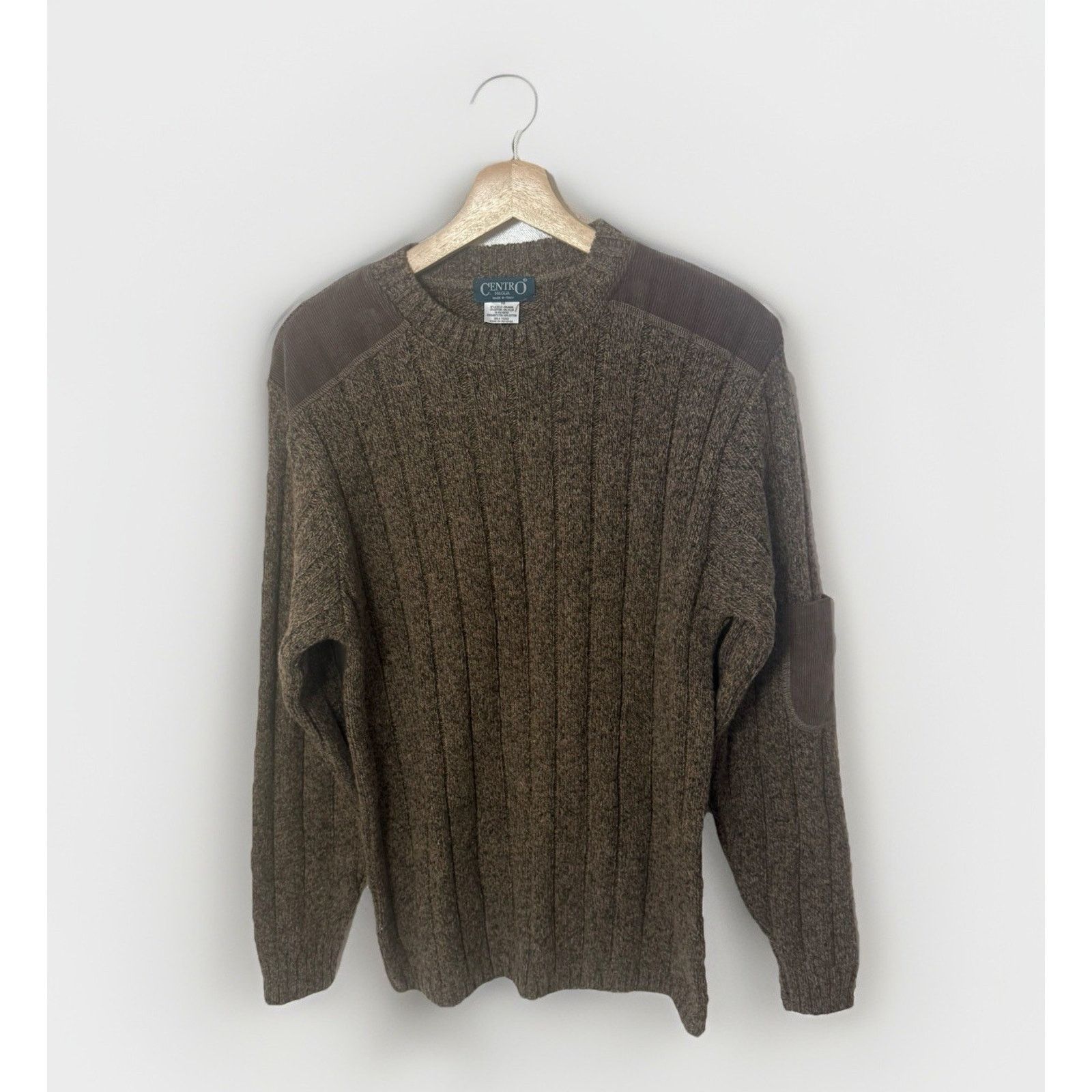 Other Centro Maglia Wool Corduroy Italy Sweater Preppy Classic Size M / US 6-8 / IT 42-44 - 1 Thumbnail