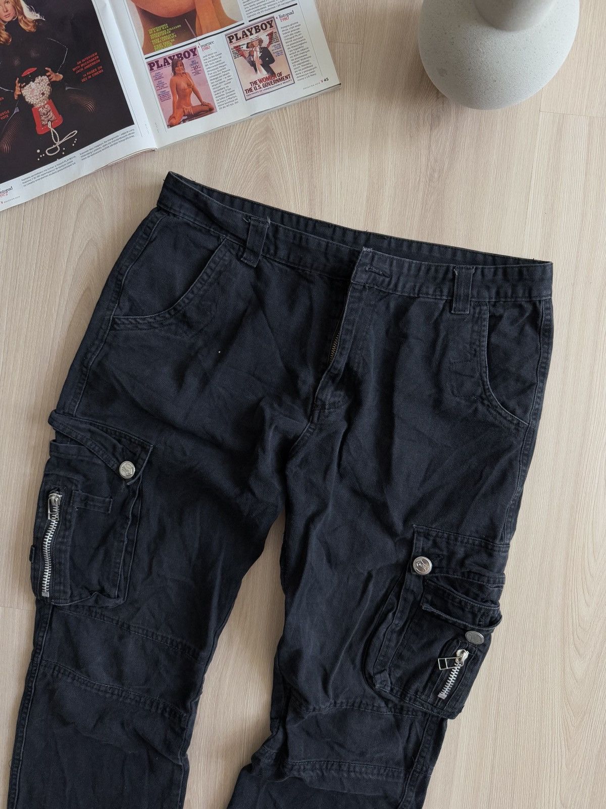 Japanese Brand Vintage Cargo Pocket Pants Japanese Style 00s Size US 32 / EU 48 - 5 Thumbnail