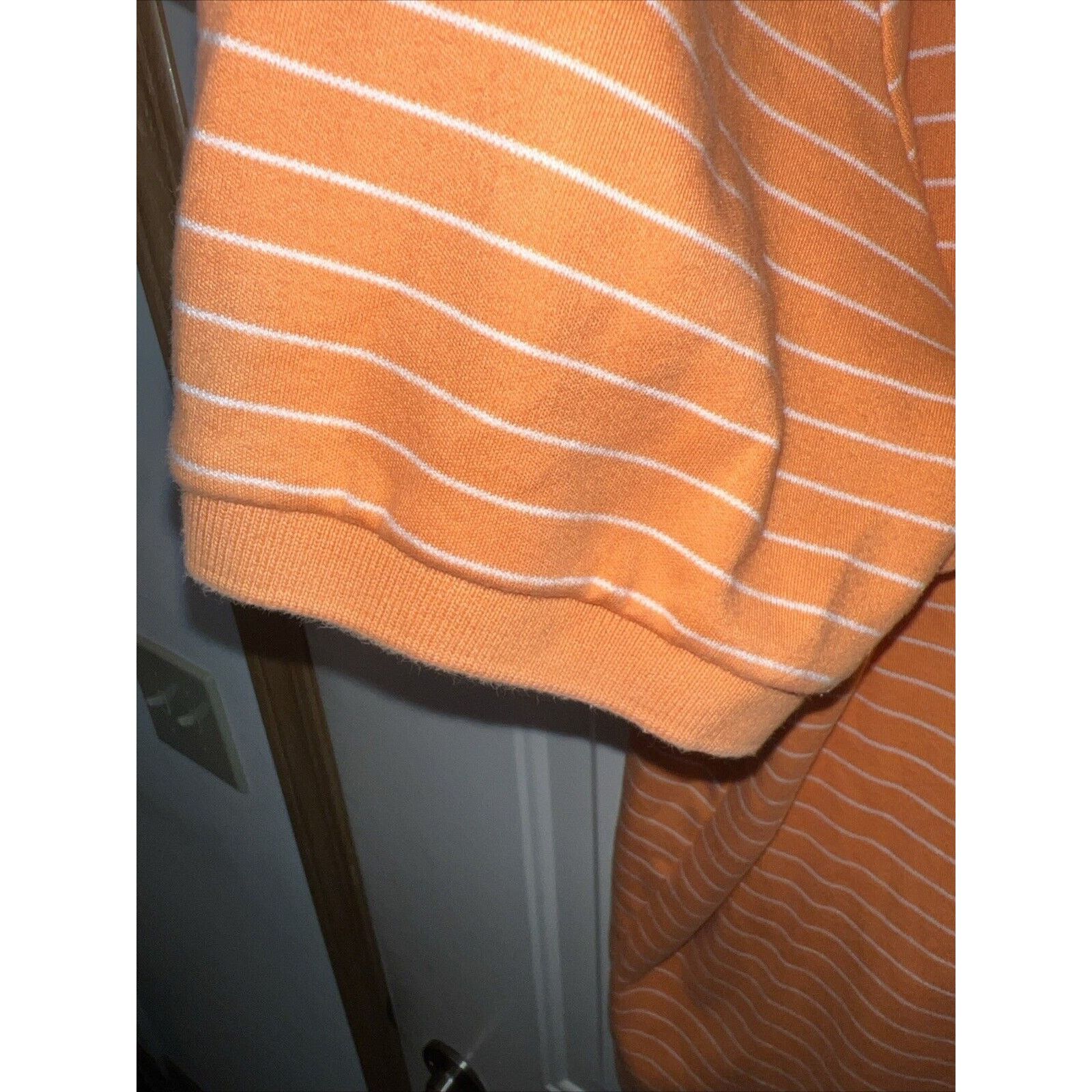 Ralph Lauren Polo Ralph Lauren Men’s Shirt Custom Fit Orange Striped XL Size US XL / EU 56 / 4 - 6 Thumbnail