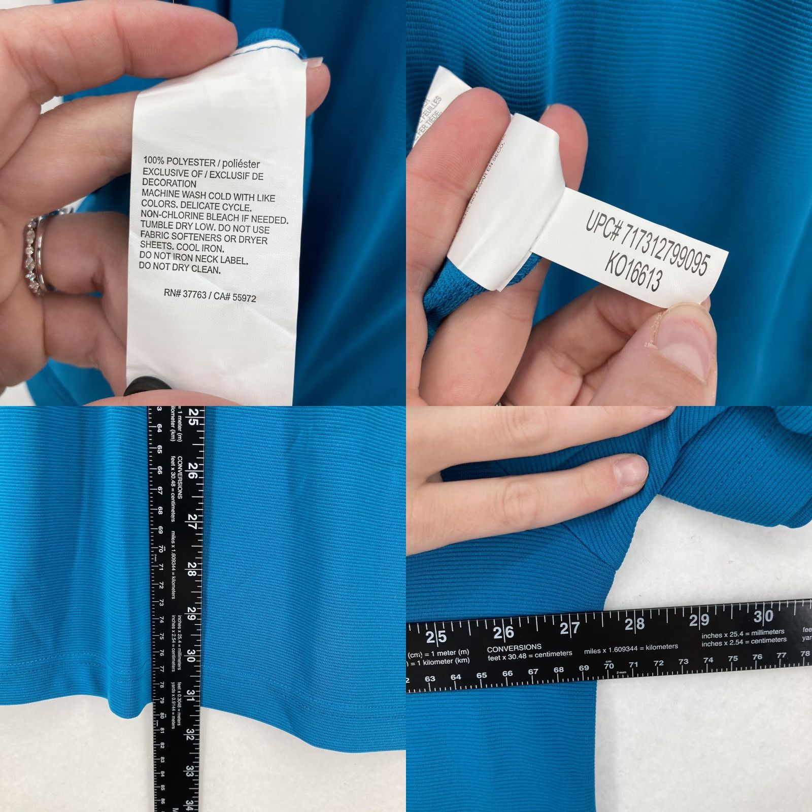 Vintage Grand Slam Performance Polo Shirt Mens 2XL Blue UPF 50 Stretch Golf NWT Polo Shirt Casual Activewear Mens 2XL Blue Stretch UPF 50 NWT Size US XXL / EU 58 / 5 - 8 Thumbnail