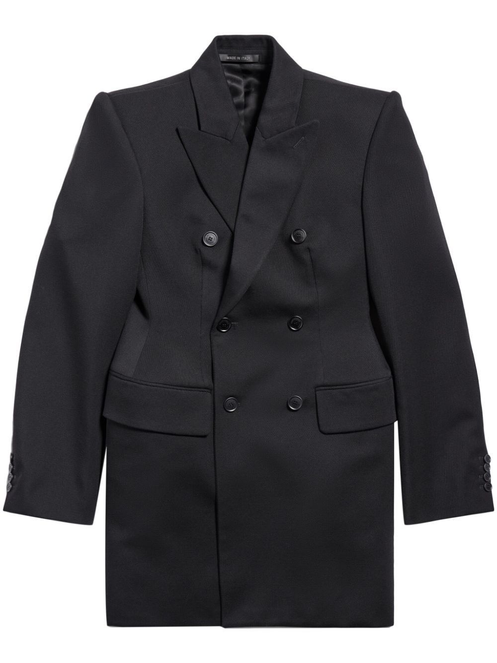 Balenciaga WOOL DOUBLE-BREASTED JACKET Size S / US 4 / IT 40 - 1 Thumbnail