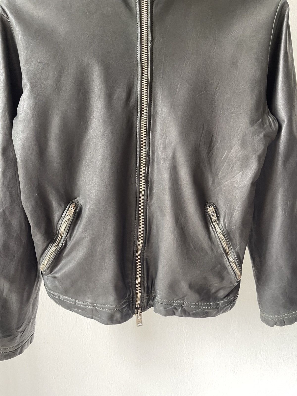 Giorgio Brato Giorgio Brato Vera Pelle Leather Jacket Size US S / EU 44-46 / 1 - 13 Thumbnail